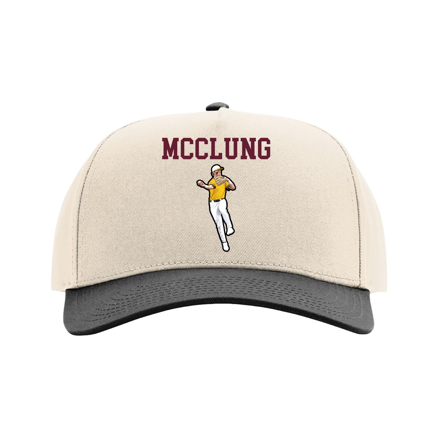 Full Fabric Five-Panel Champ Cap
