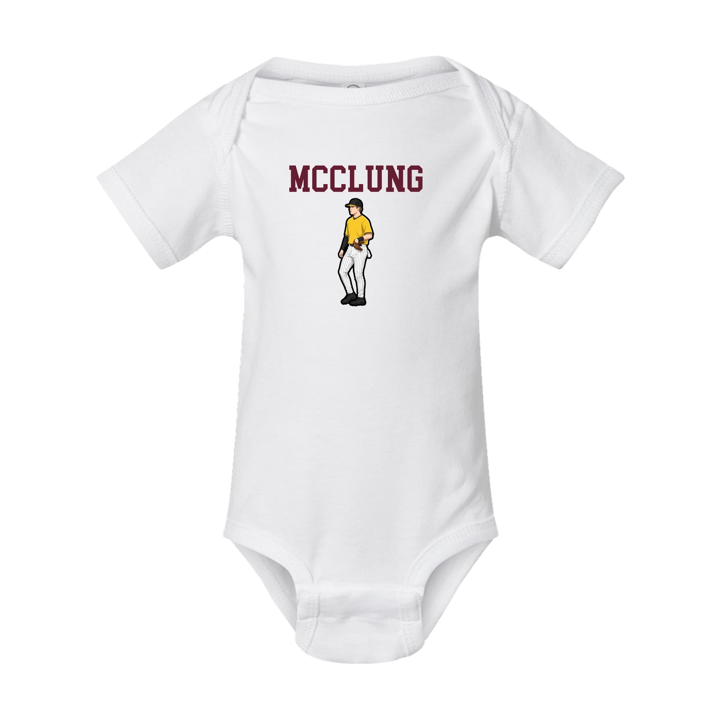Baby Onesie — Shirsey in White