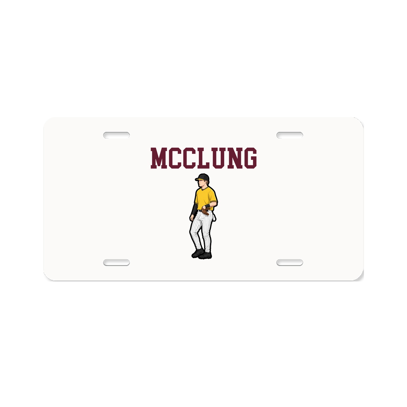 License Plate — Shirsey in Classic