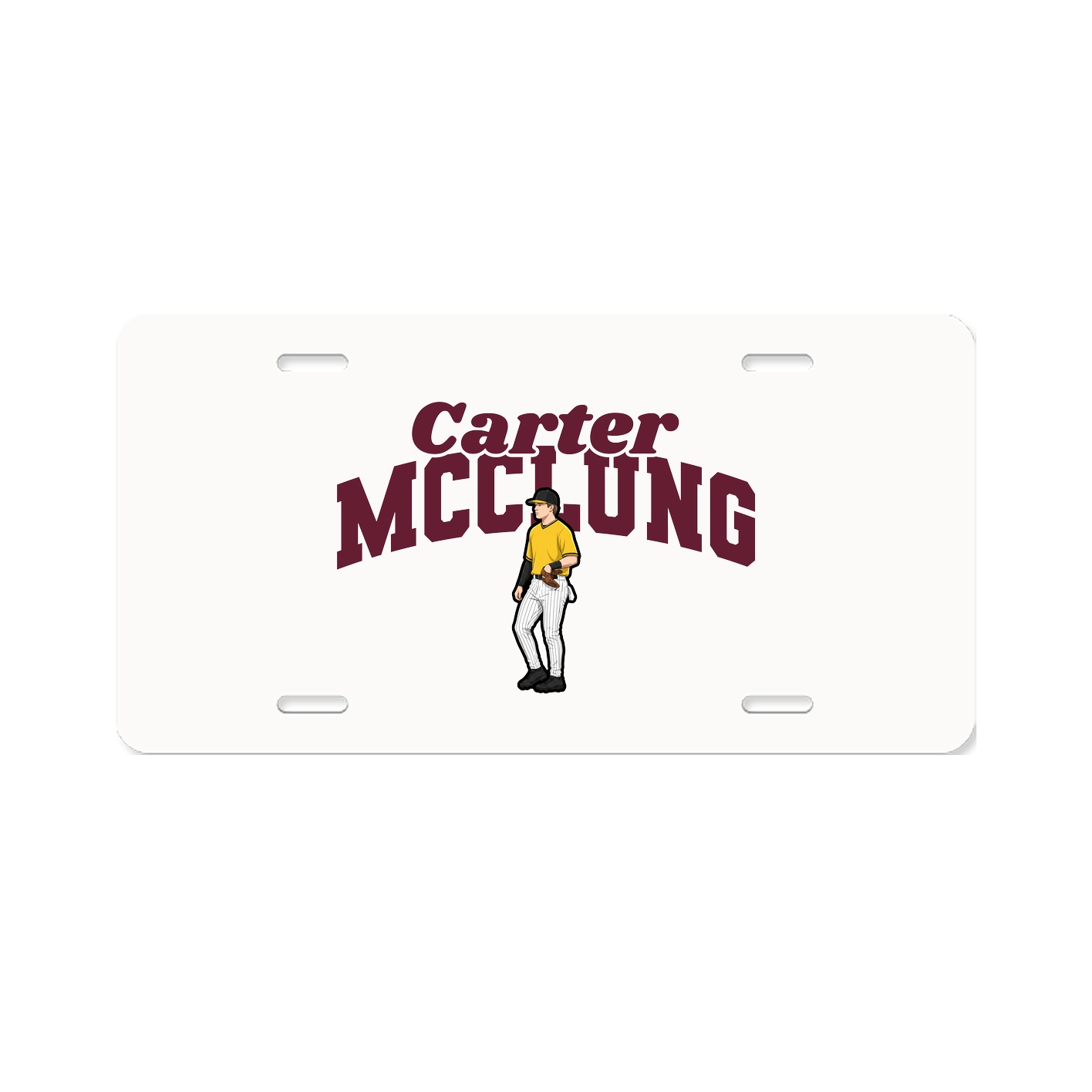 License Plate — Signature Arch in Classic