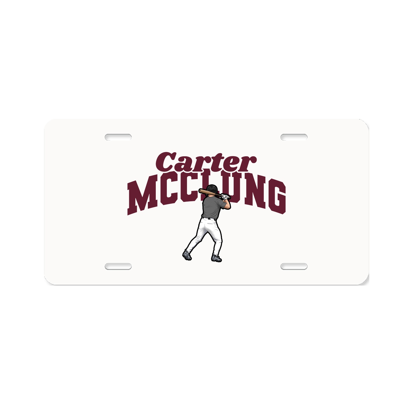 License Plate — Signature Arch in Classic
