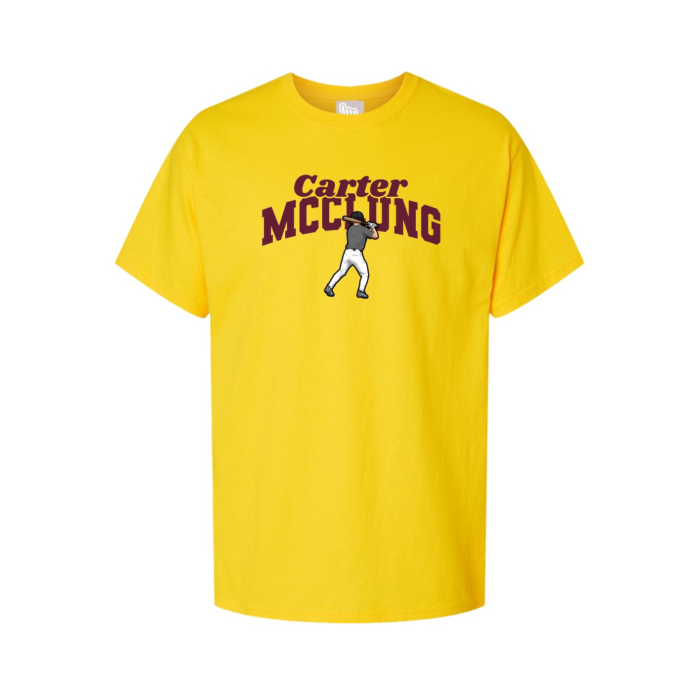 Youth Tee — Signature Arch in Gold