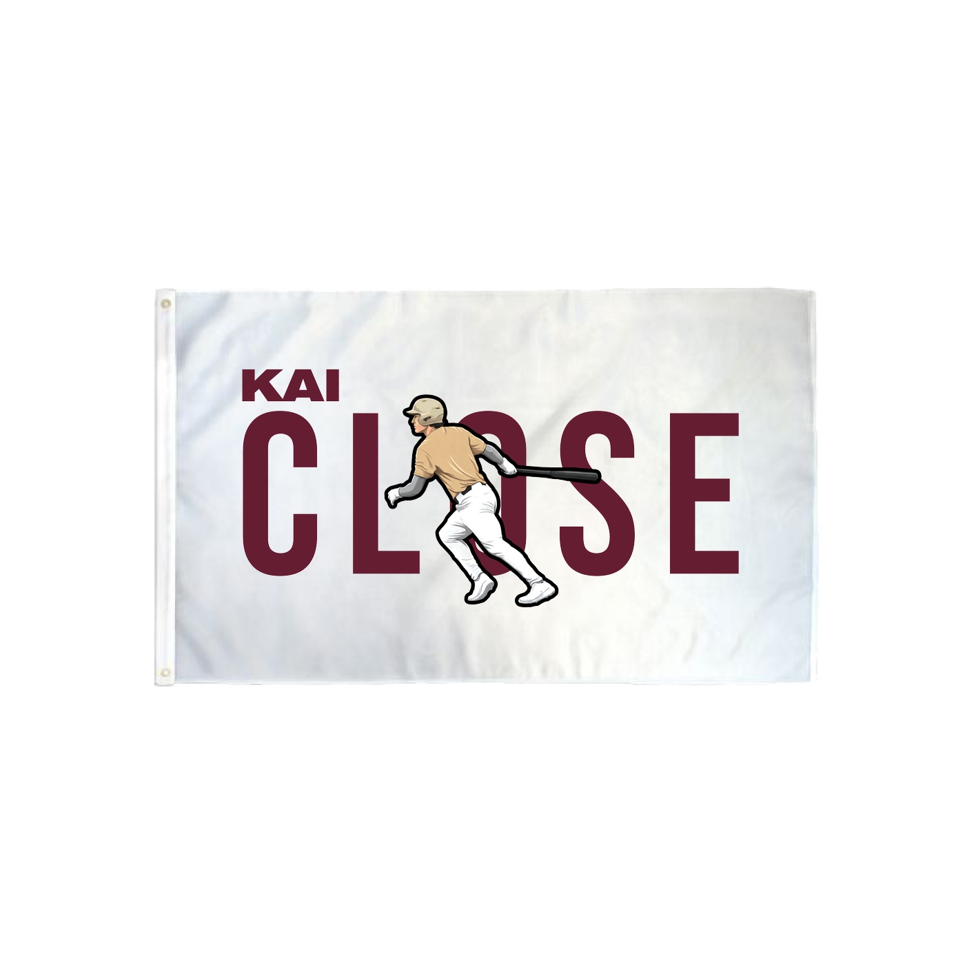 3x5 Flag — Player Name in Classic