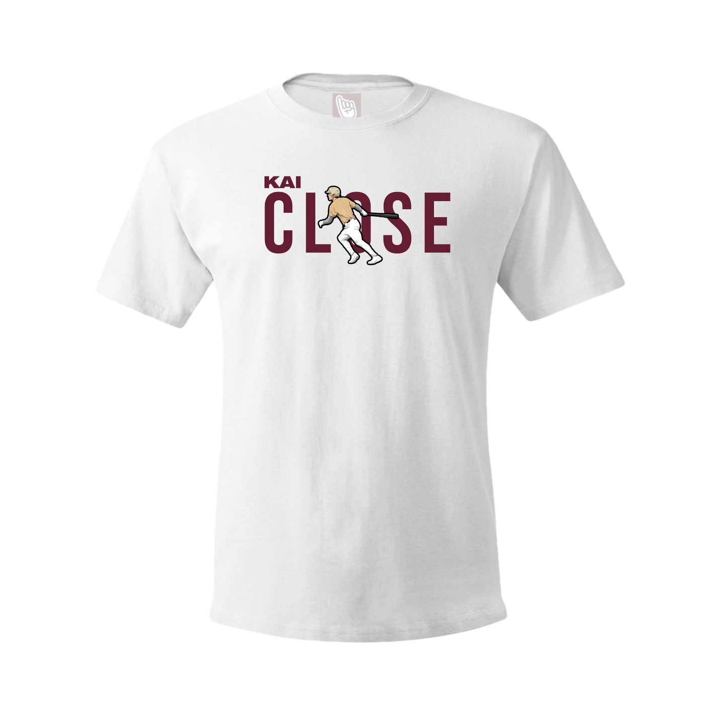 Youth Tee — Player Name in White
