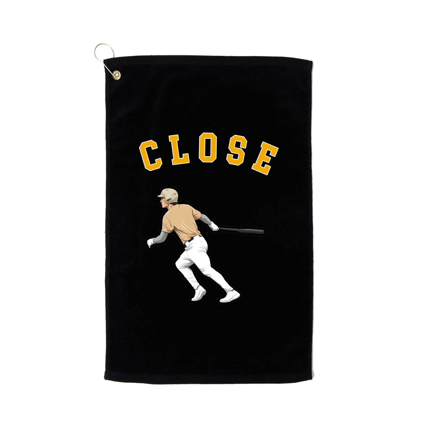 Golf Towel — Shirsey Arch in Black