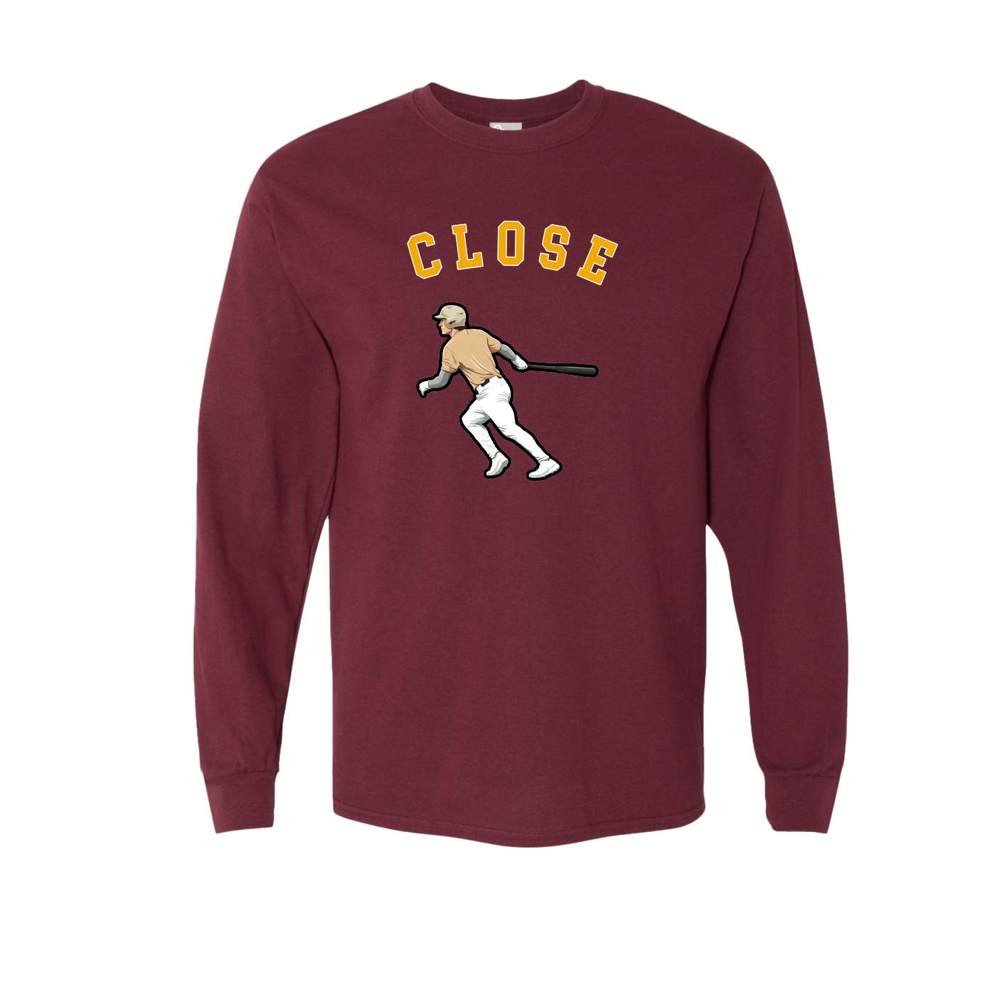 Long Sleeve Tee — Shirsey Arch in Maroon
