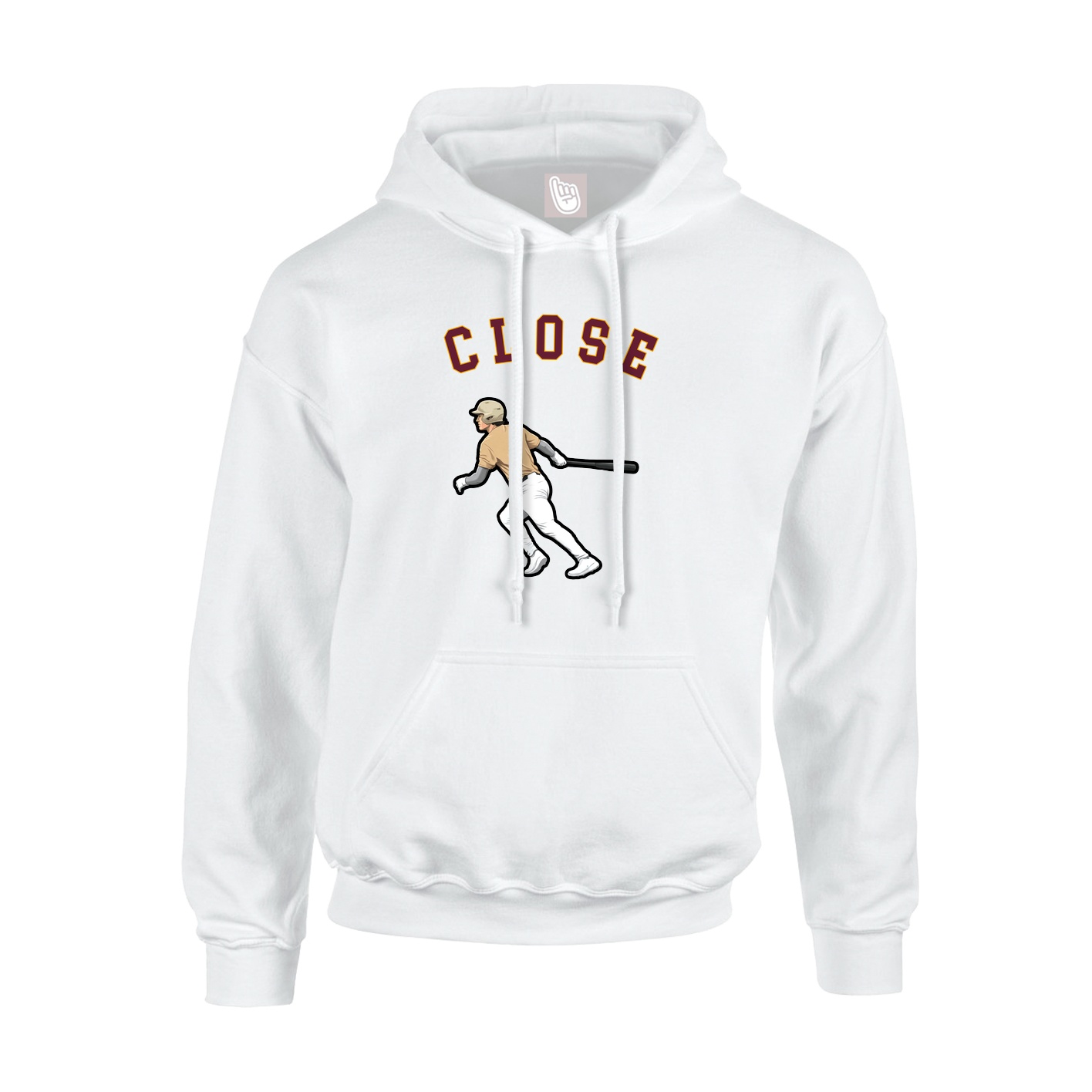 Youth Hoodie — Shirsey Arch in White
