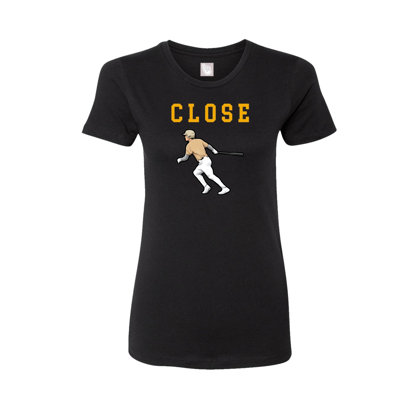 Fitted Women's Tee — Shirsey in Black