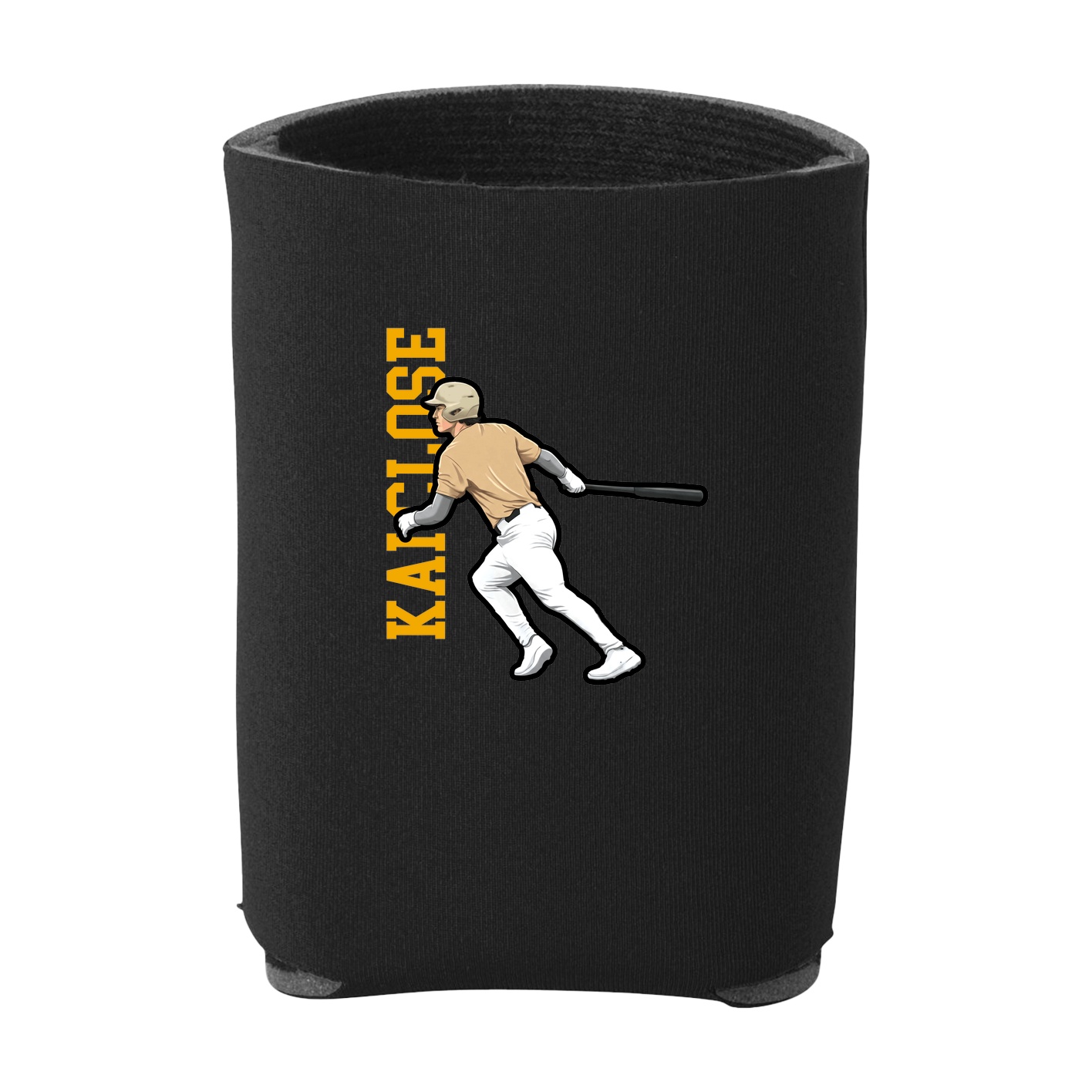 Can Holder — Name Vertical in Black