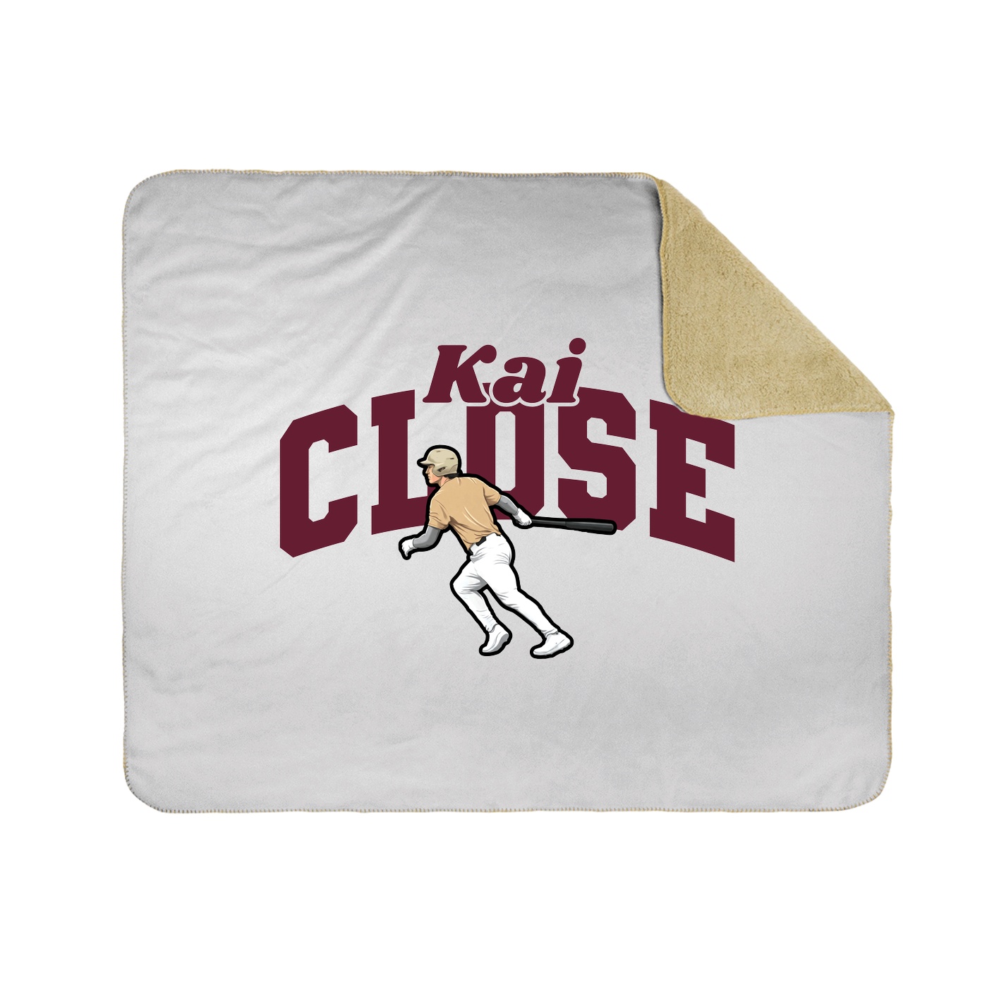 Throw Blanket — Signature Arch in White