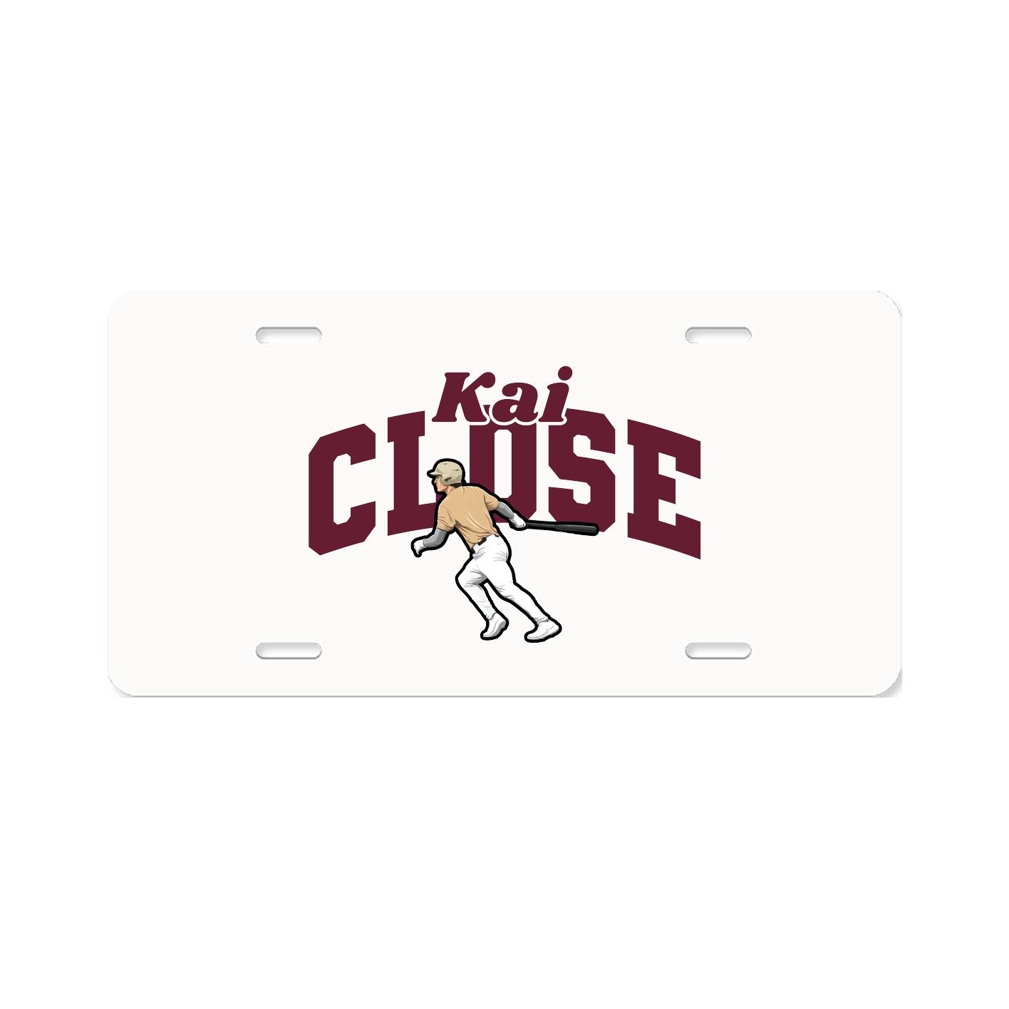 License Plate — Signature Arch in Classic