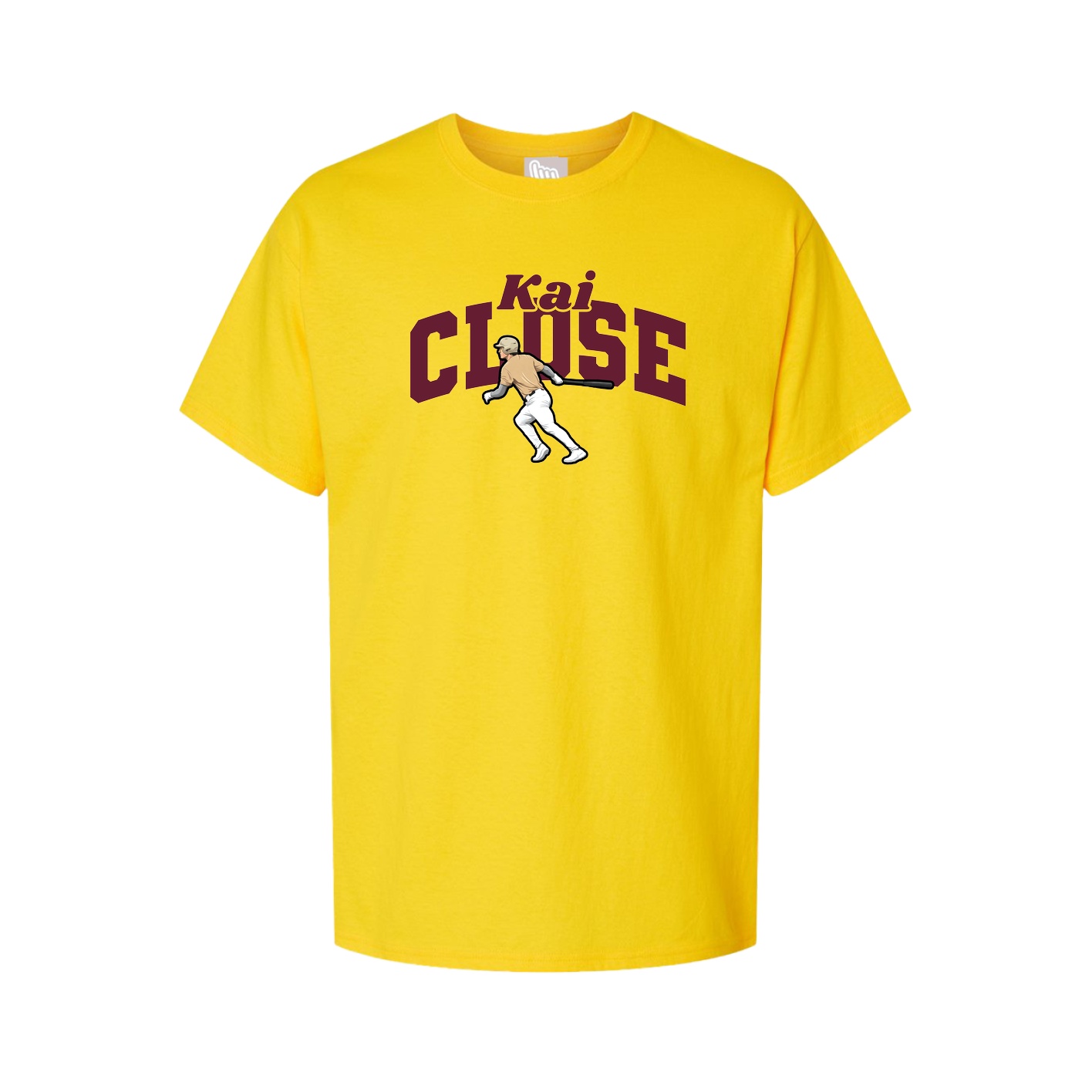 Youth Tee — Signature Arch in Gold