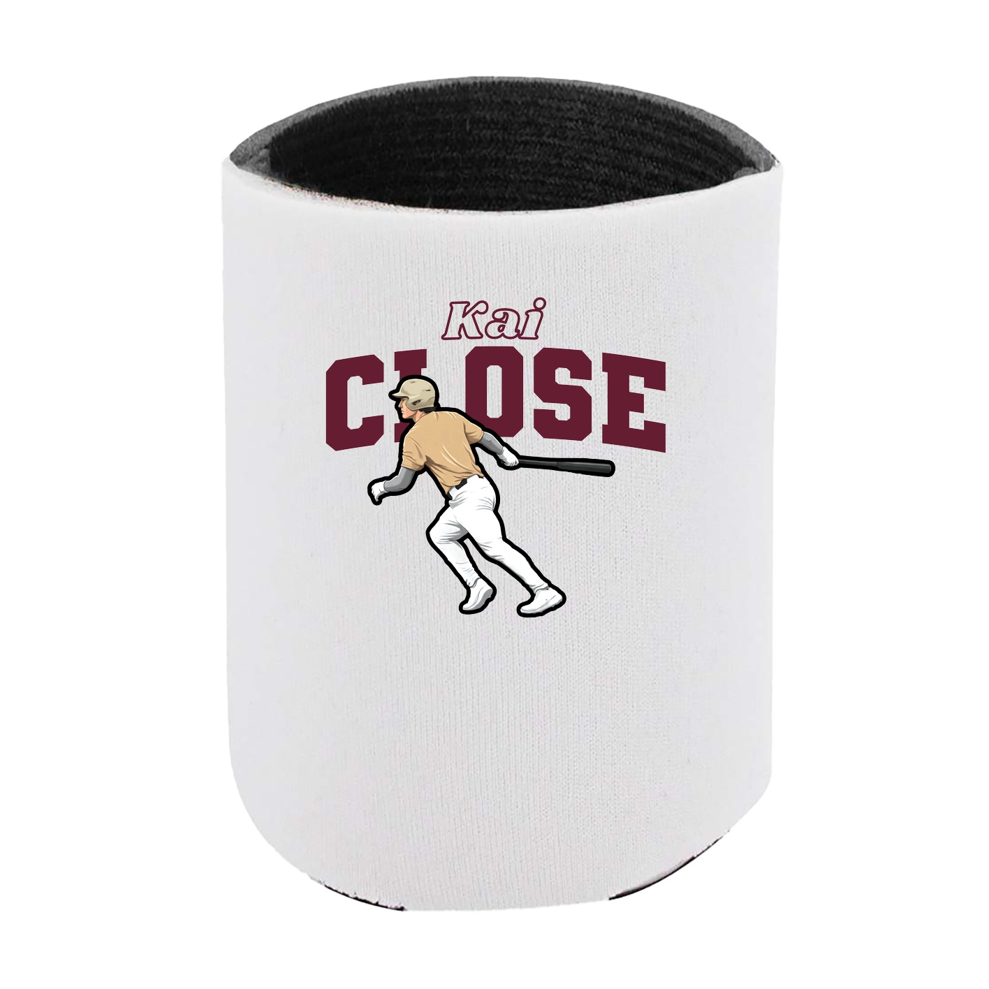 Can Holder — Name Arch in White