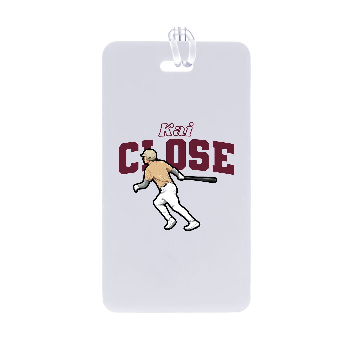 Bag Tag — Name Arch in Classic
