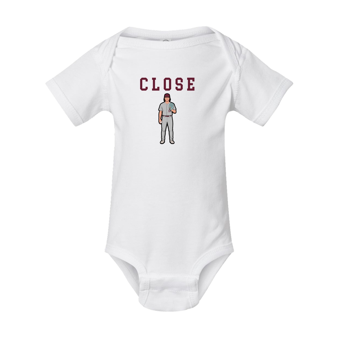Baby Onesie — Shirsey in White