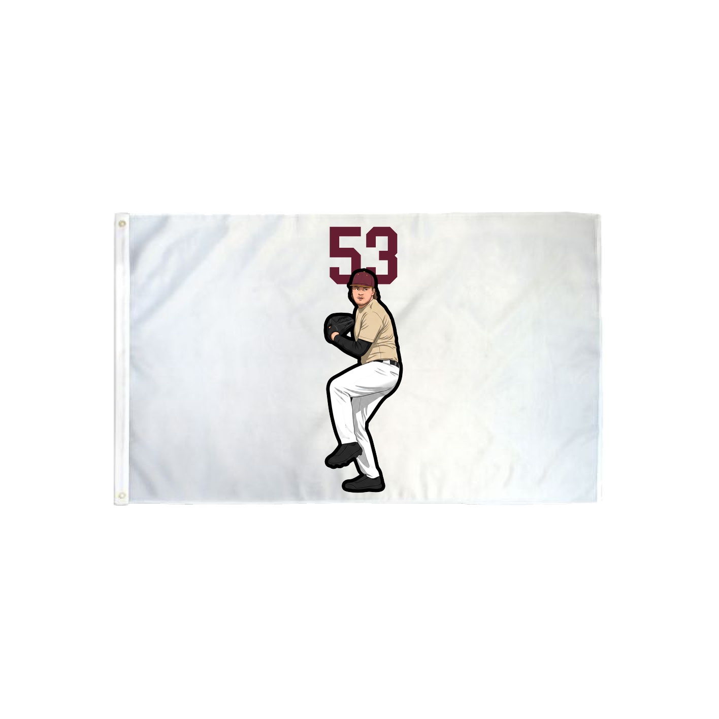 3x5 Flag — Number Top in Classic