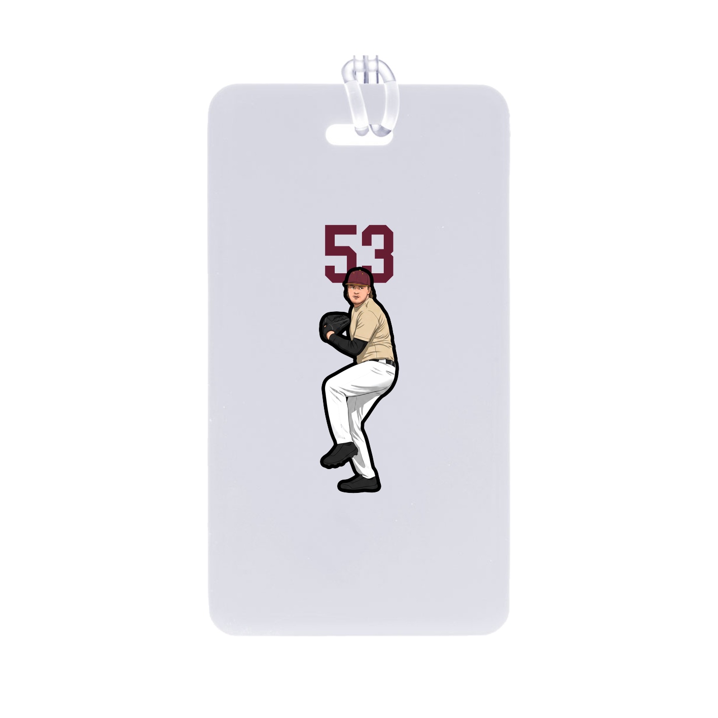 Bag Tag — Number Top in Classic