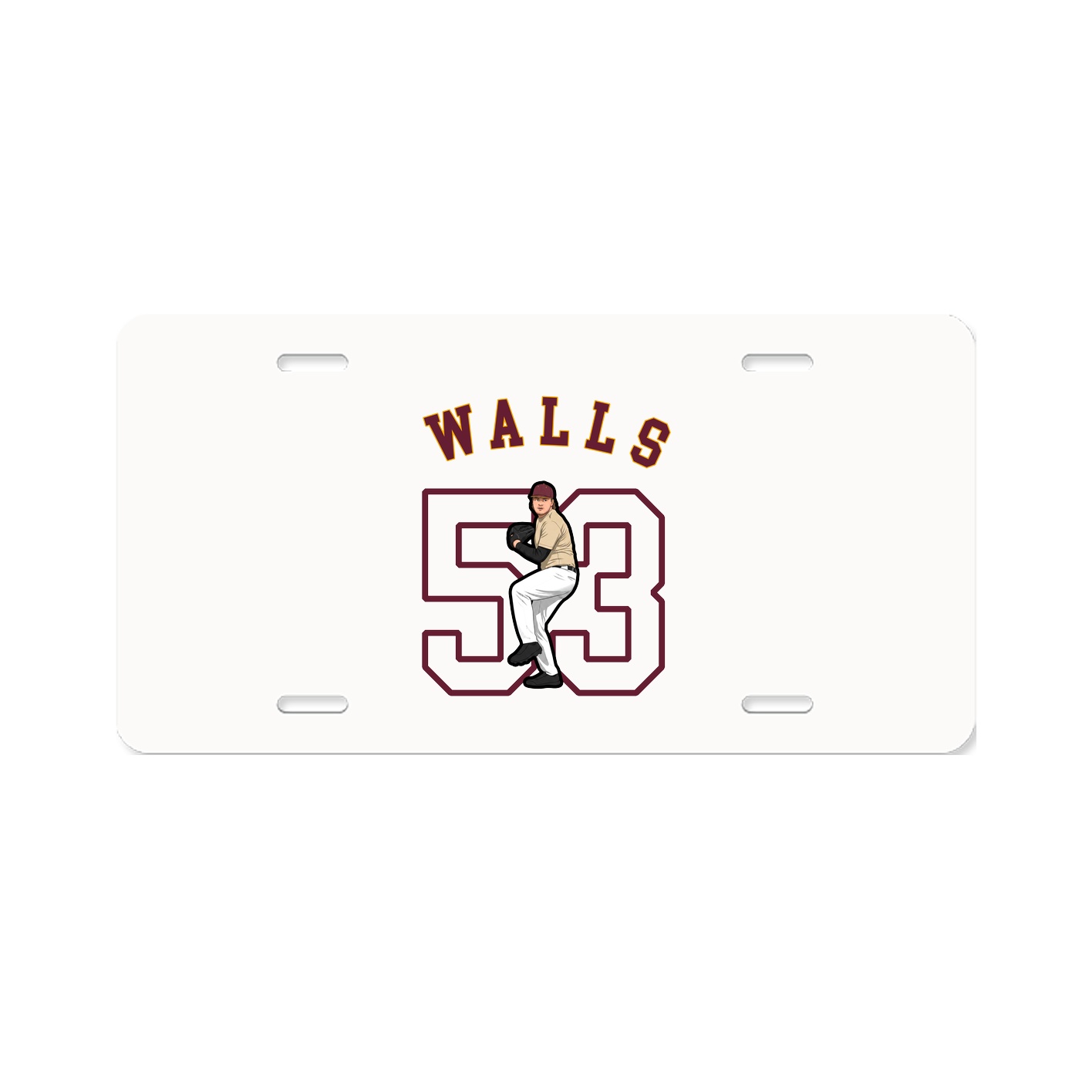 License Plate — Shirsey Arch in Classic