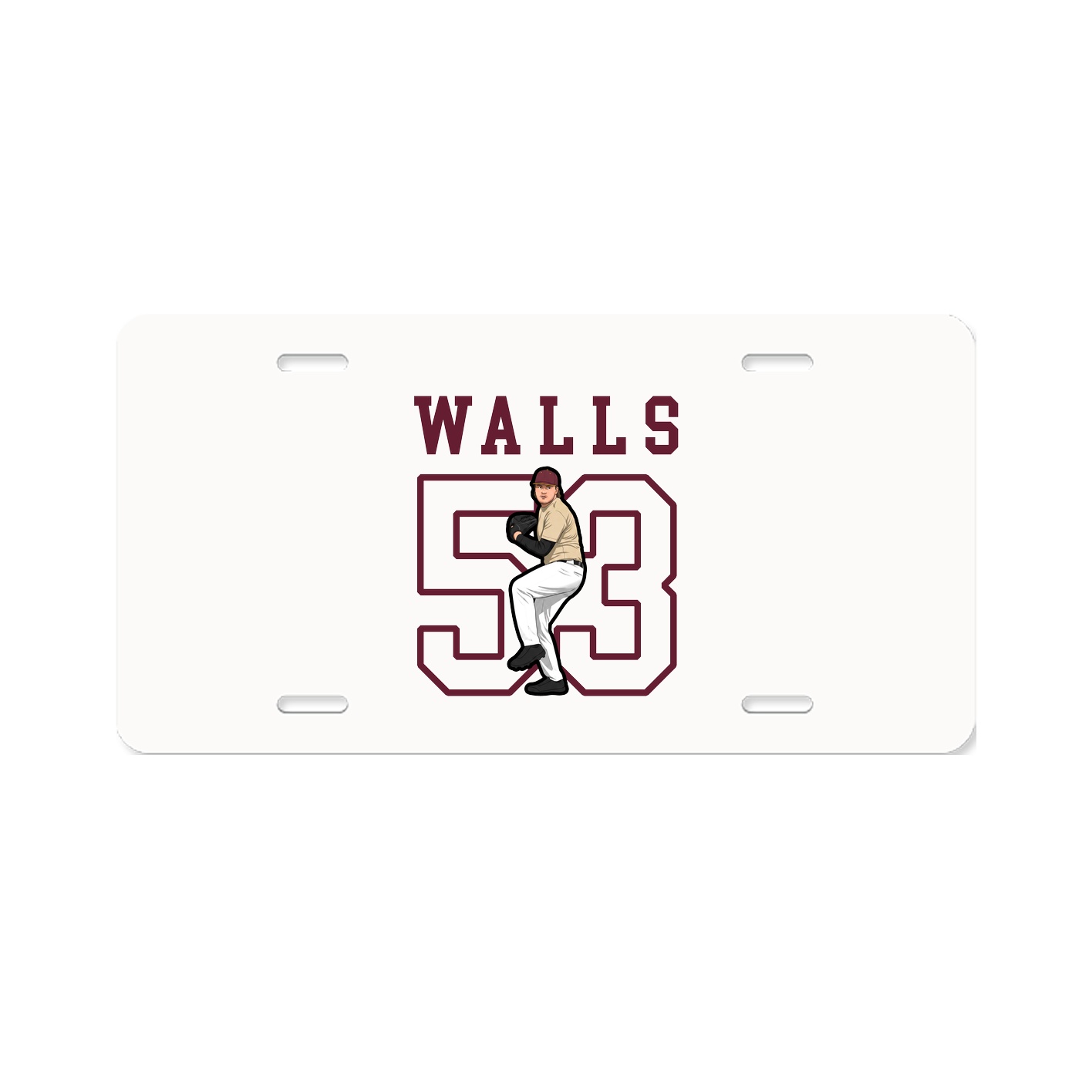 License Plate — Shirsey in Classic