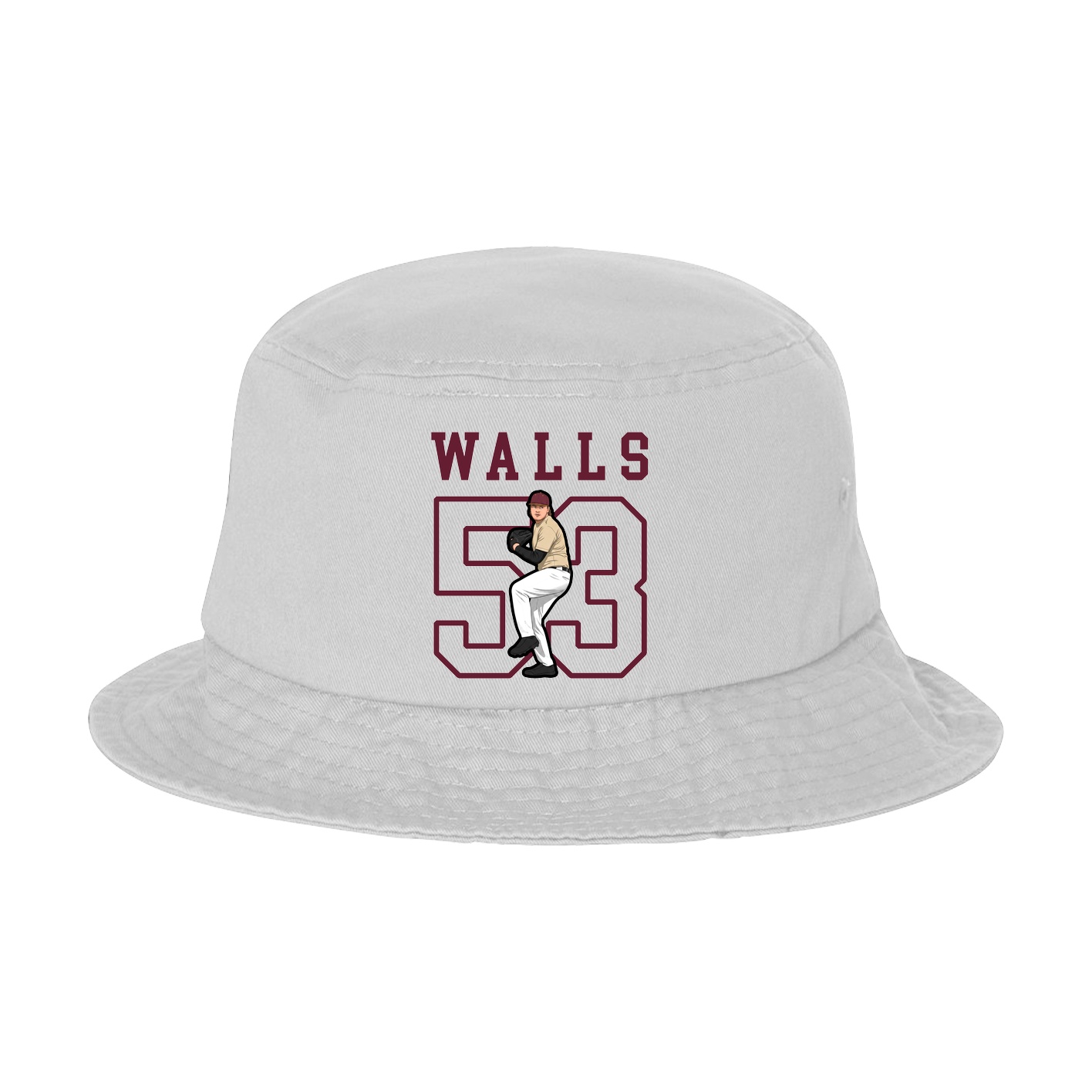 Bucket Cap — Shirsey in White