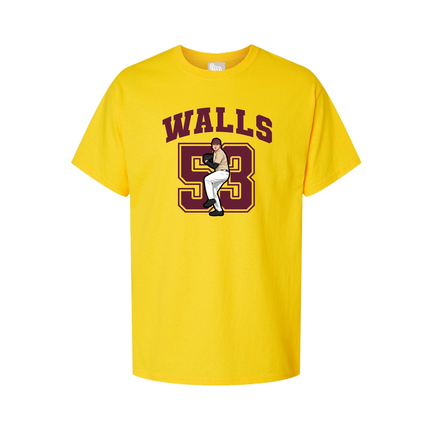 Tee — Number in Gold