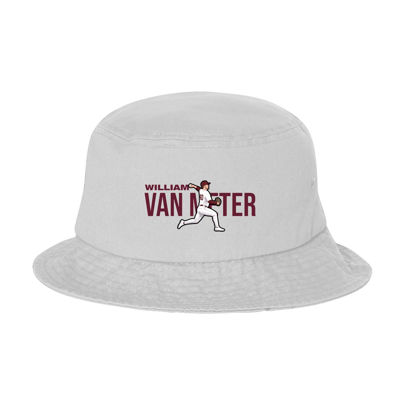 Bucket Cap — Player Name in White