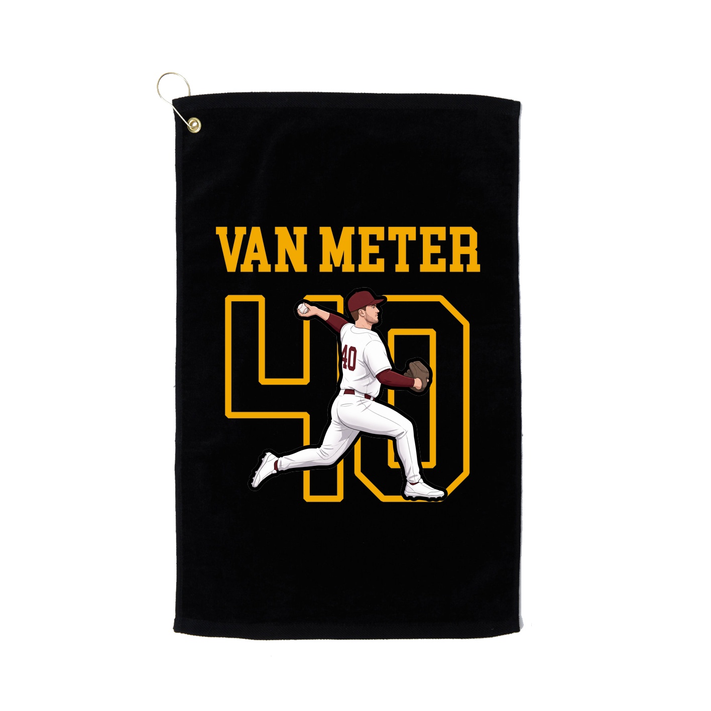 Golf Towel — Shirsey in Black