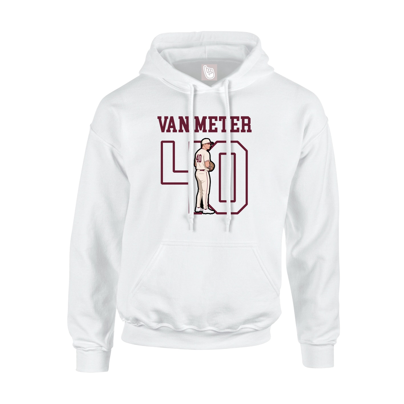 Youth Hoodie — Shirsey in White