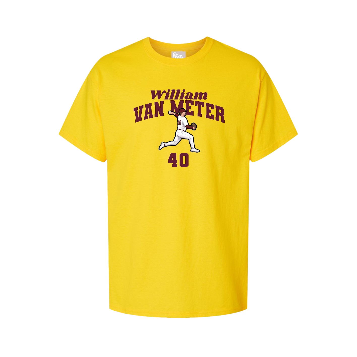 Youth Tee — Signature Arch in Gold