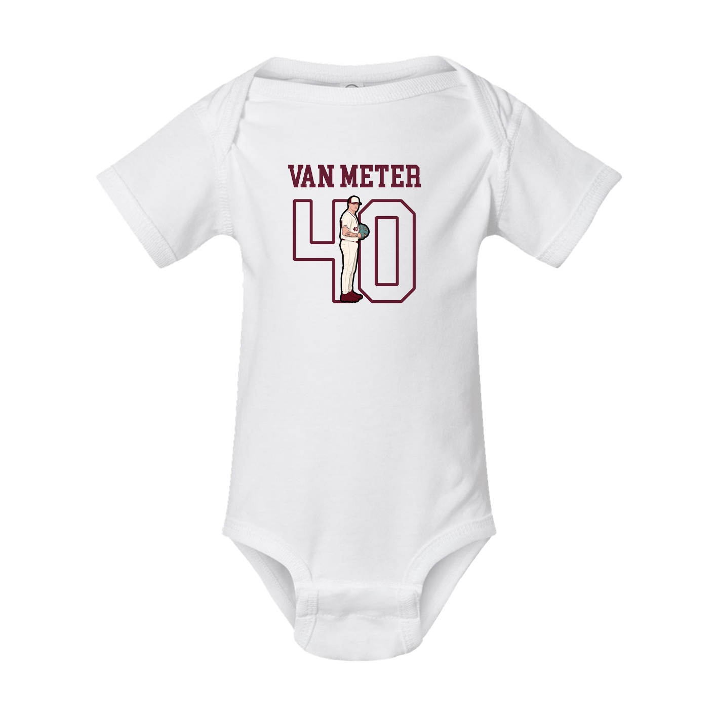 Baby Onesie — Shirsey in White