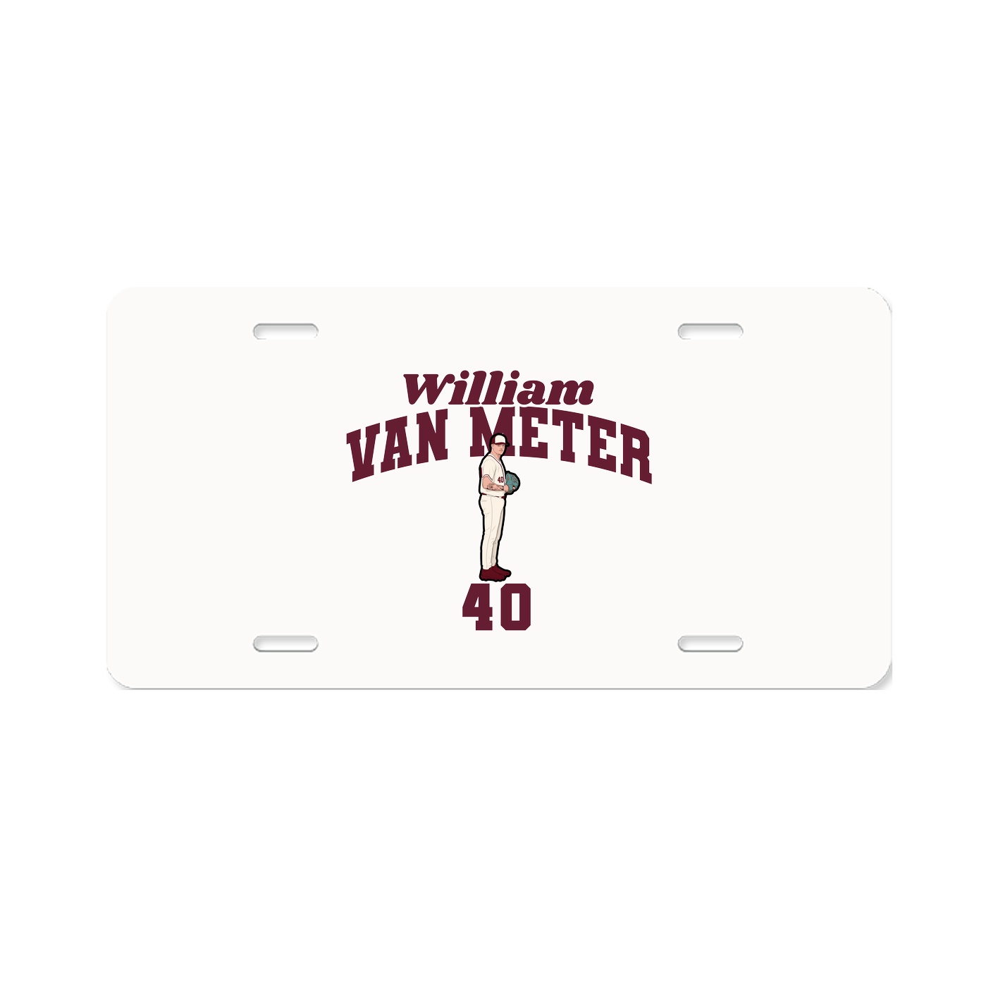 License Plate — Signature Arch in Classic