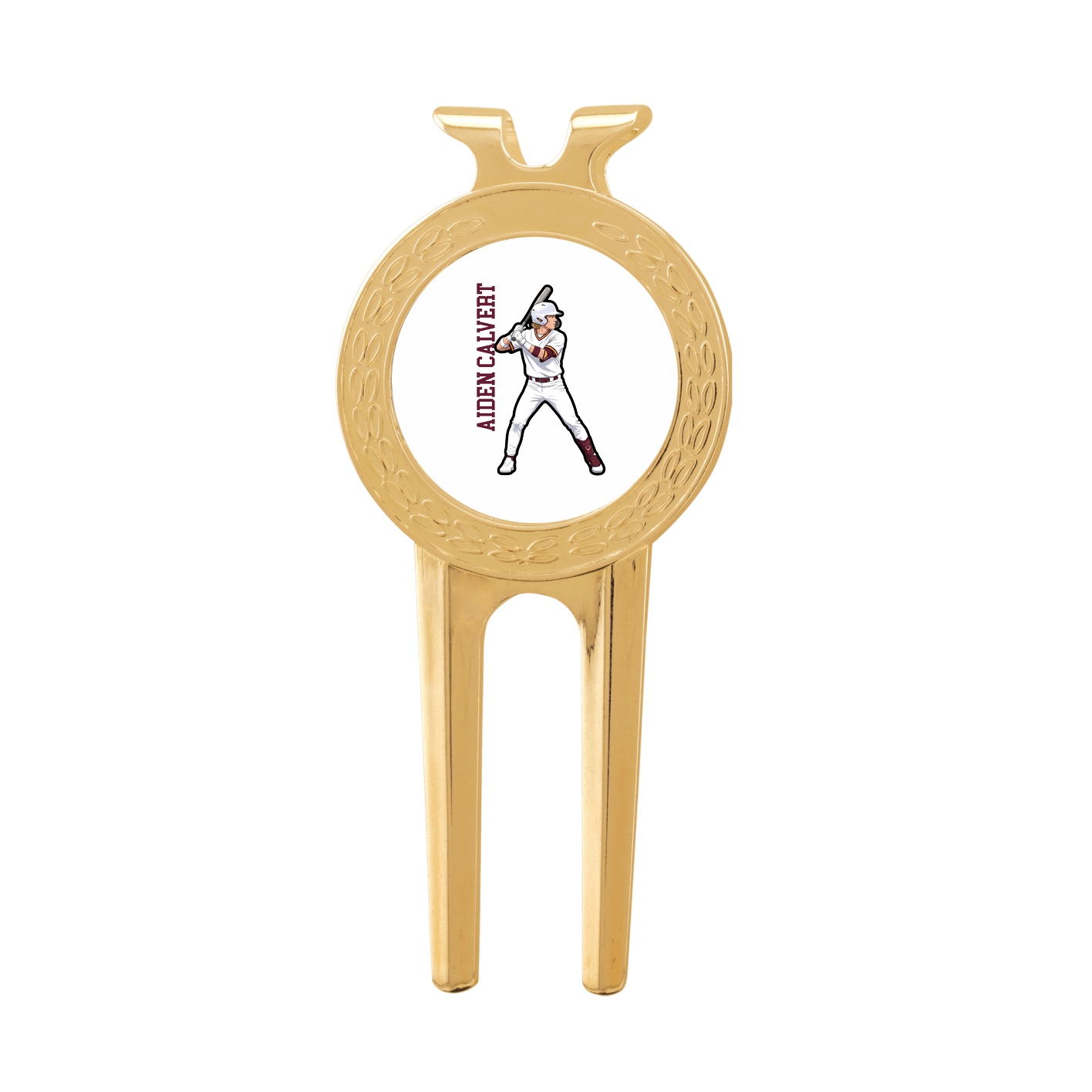 Divot Tool with Ball Marker — Name Vertical in Classic