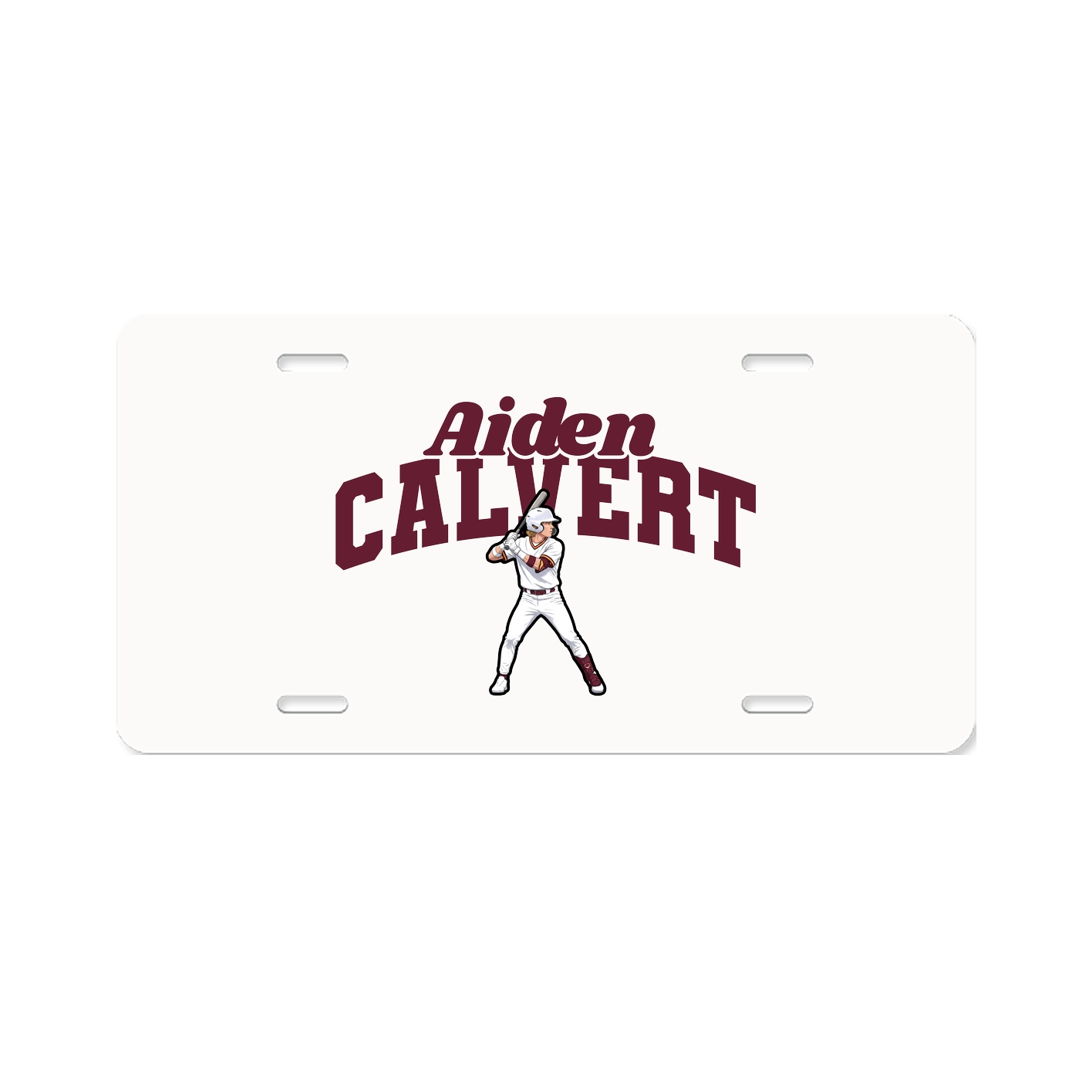 License Plate — Signature Arch in Classic