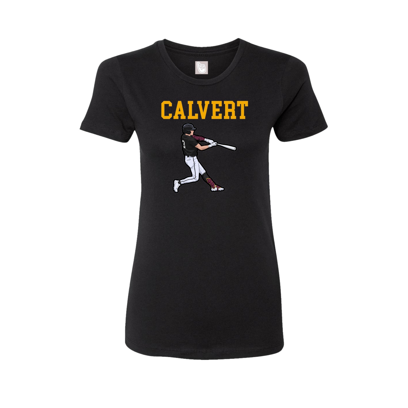 Fitted Women's Tee — Shirsey in Black