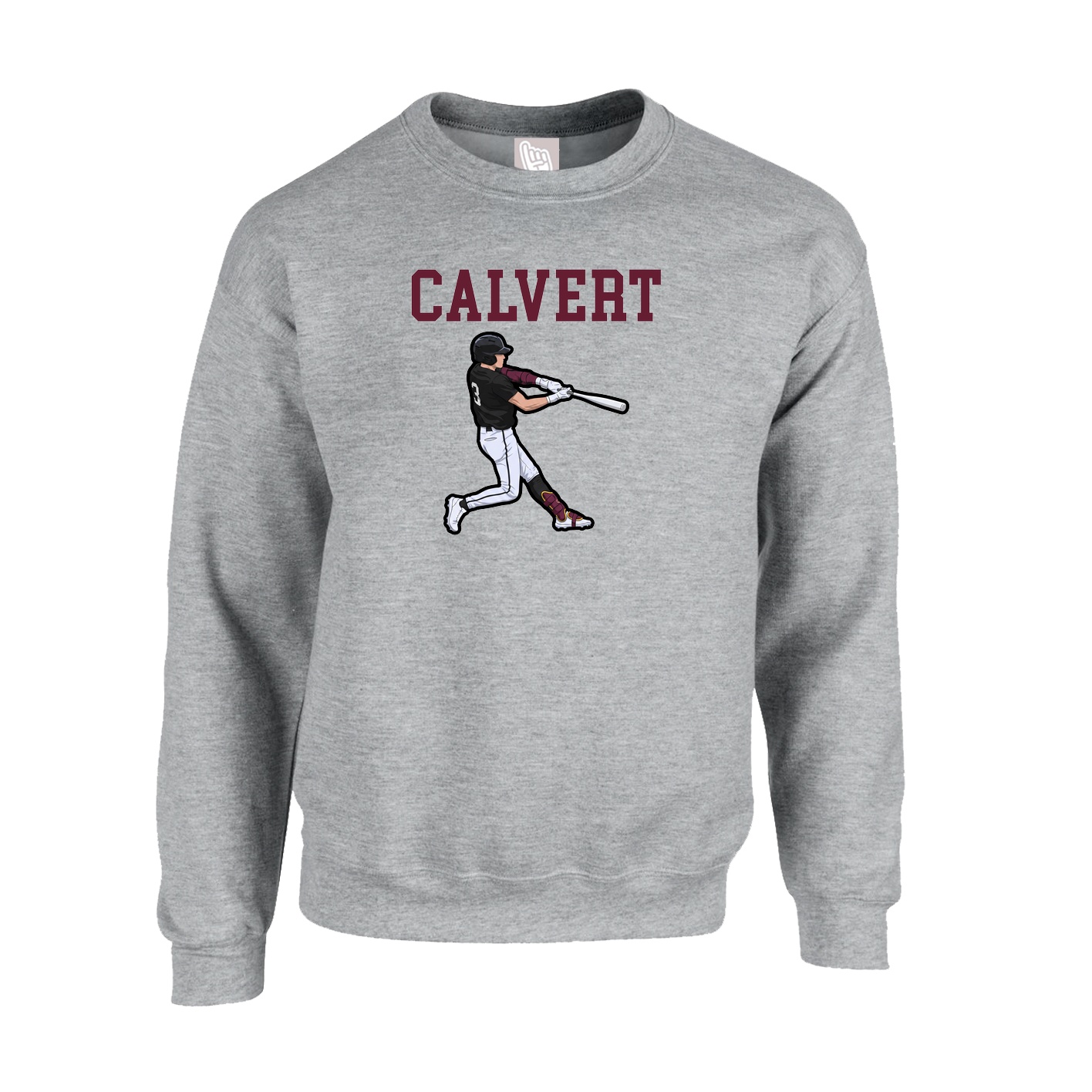 Fleece Crew — Shirsey in Grey