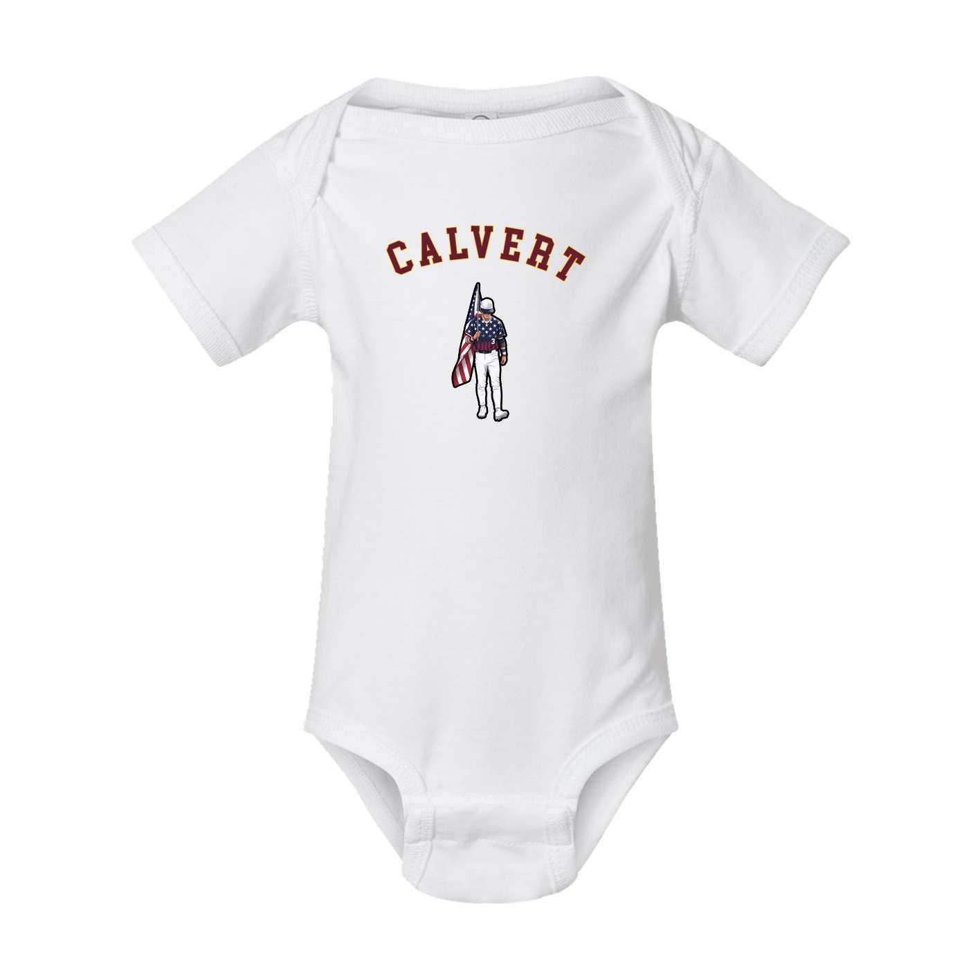 Baby Onesie — Shirsey Arch in White