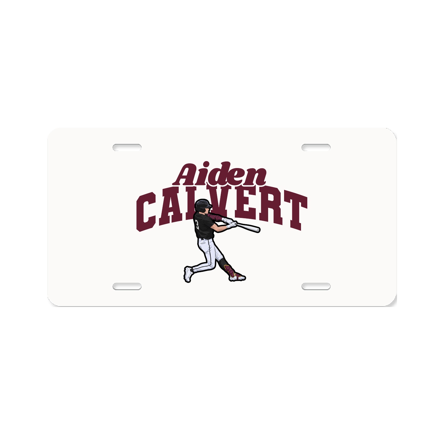 License Plate — Signature Arch in Classic