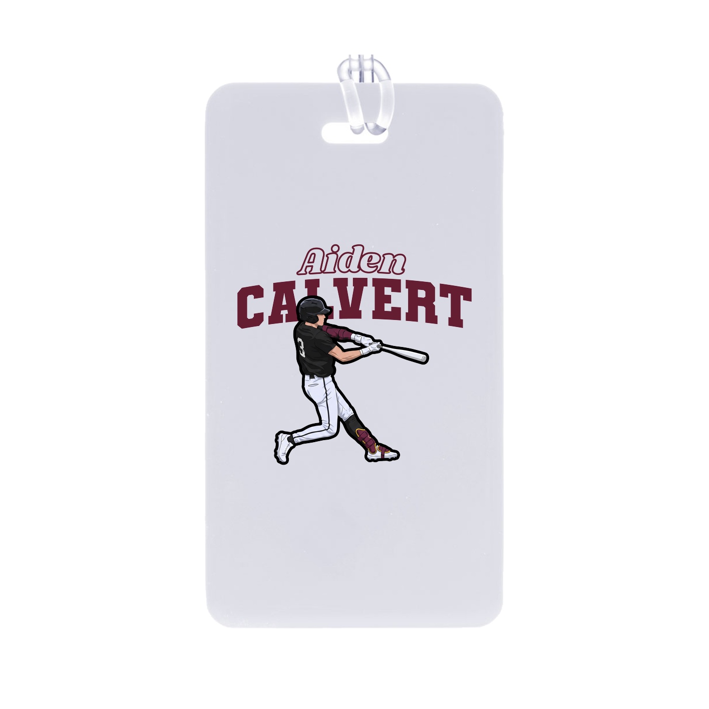 Bag Tag — Name Arch in Classic