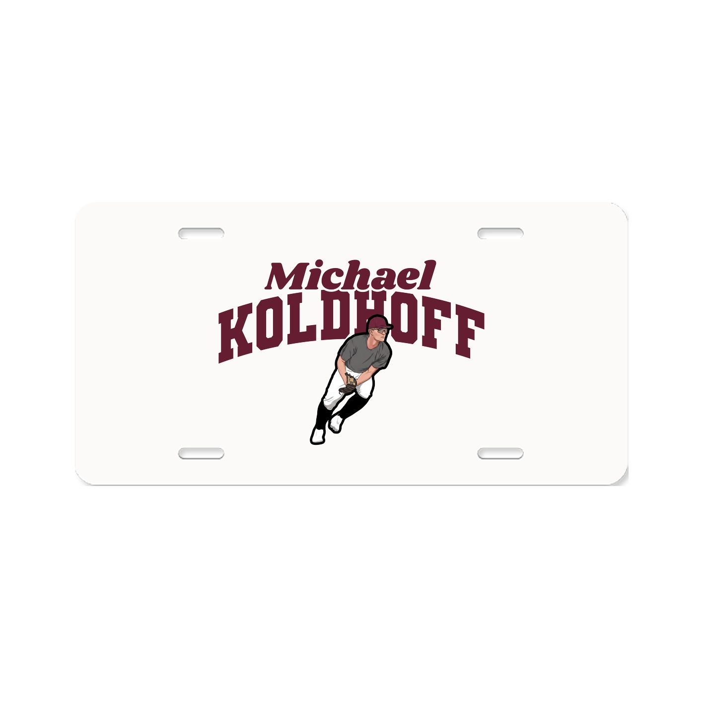 License Plate — Signature Arch in Classic