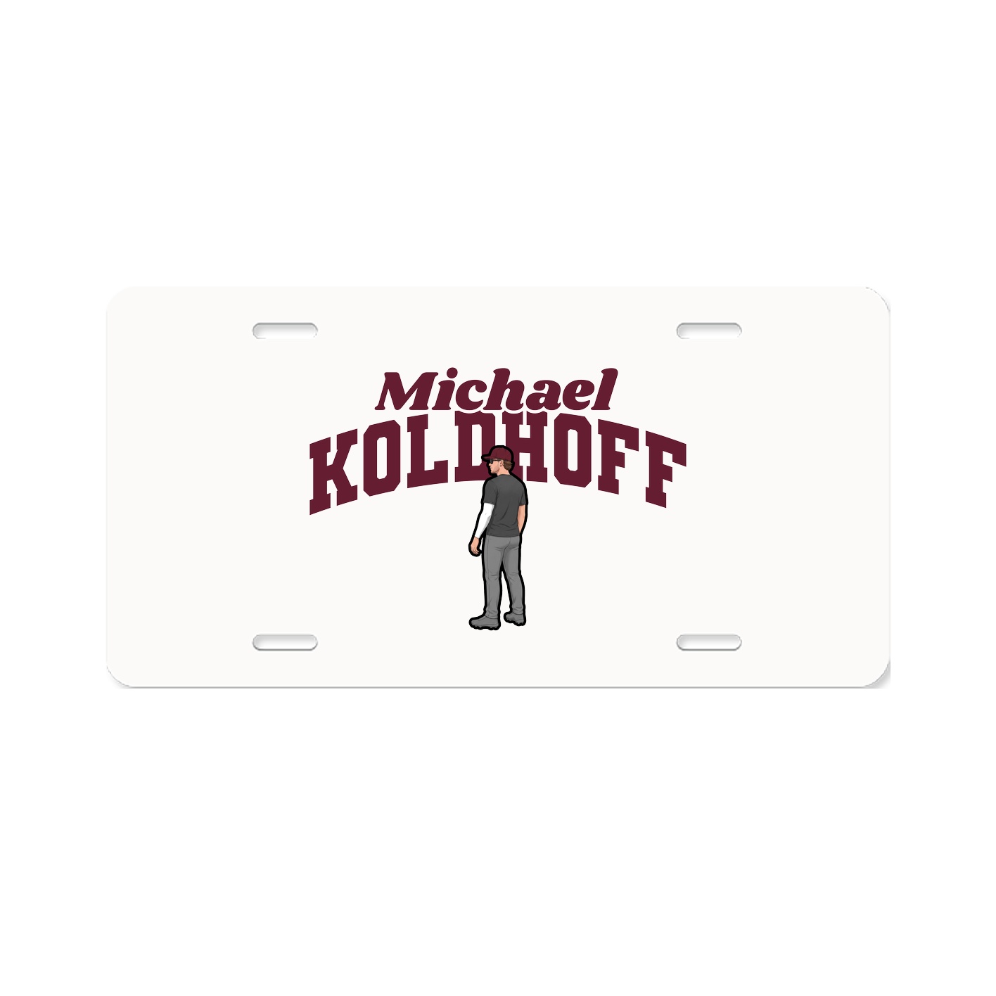 License Plate — Signature Arch in Classic