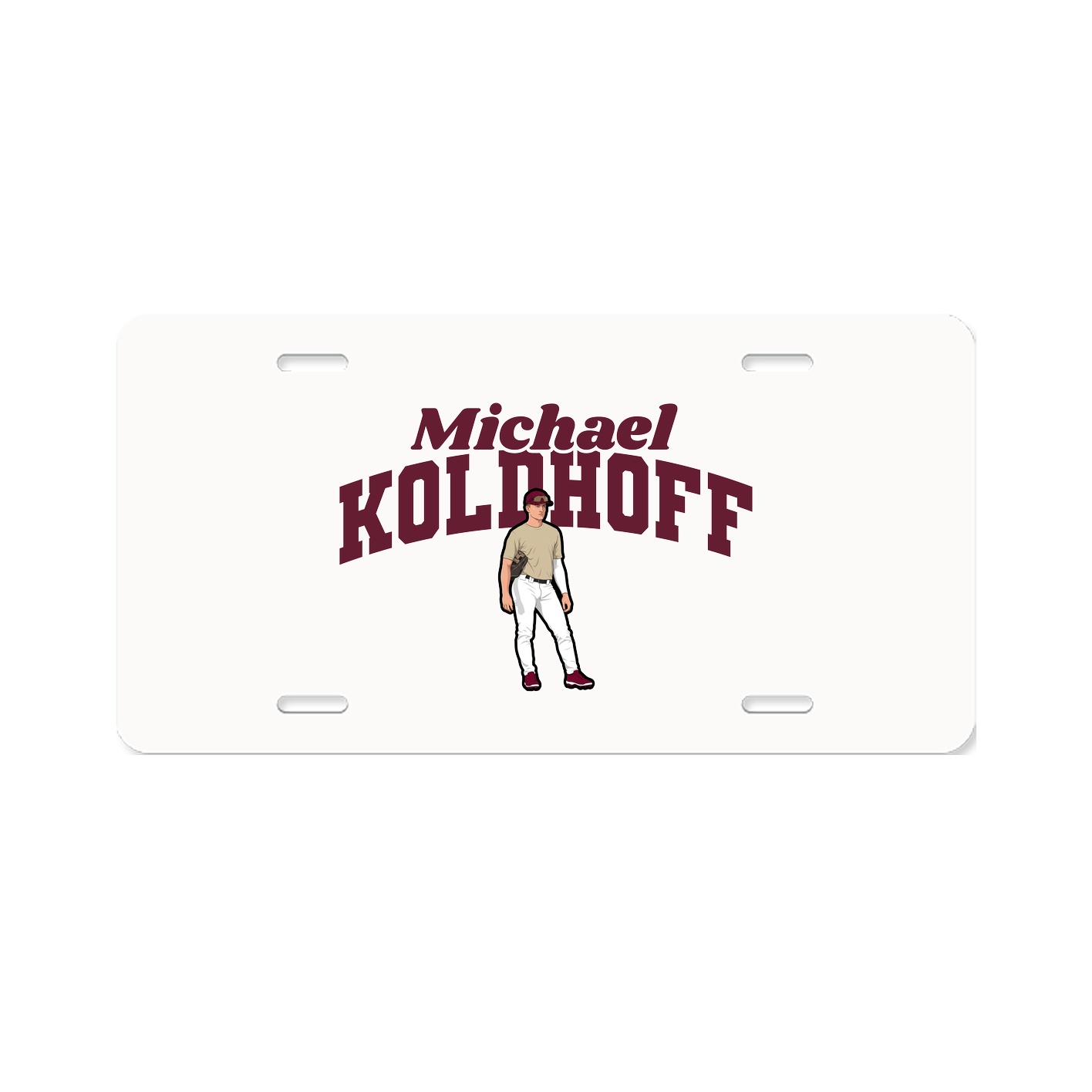 License Plate — Signature Arch in Classic