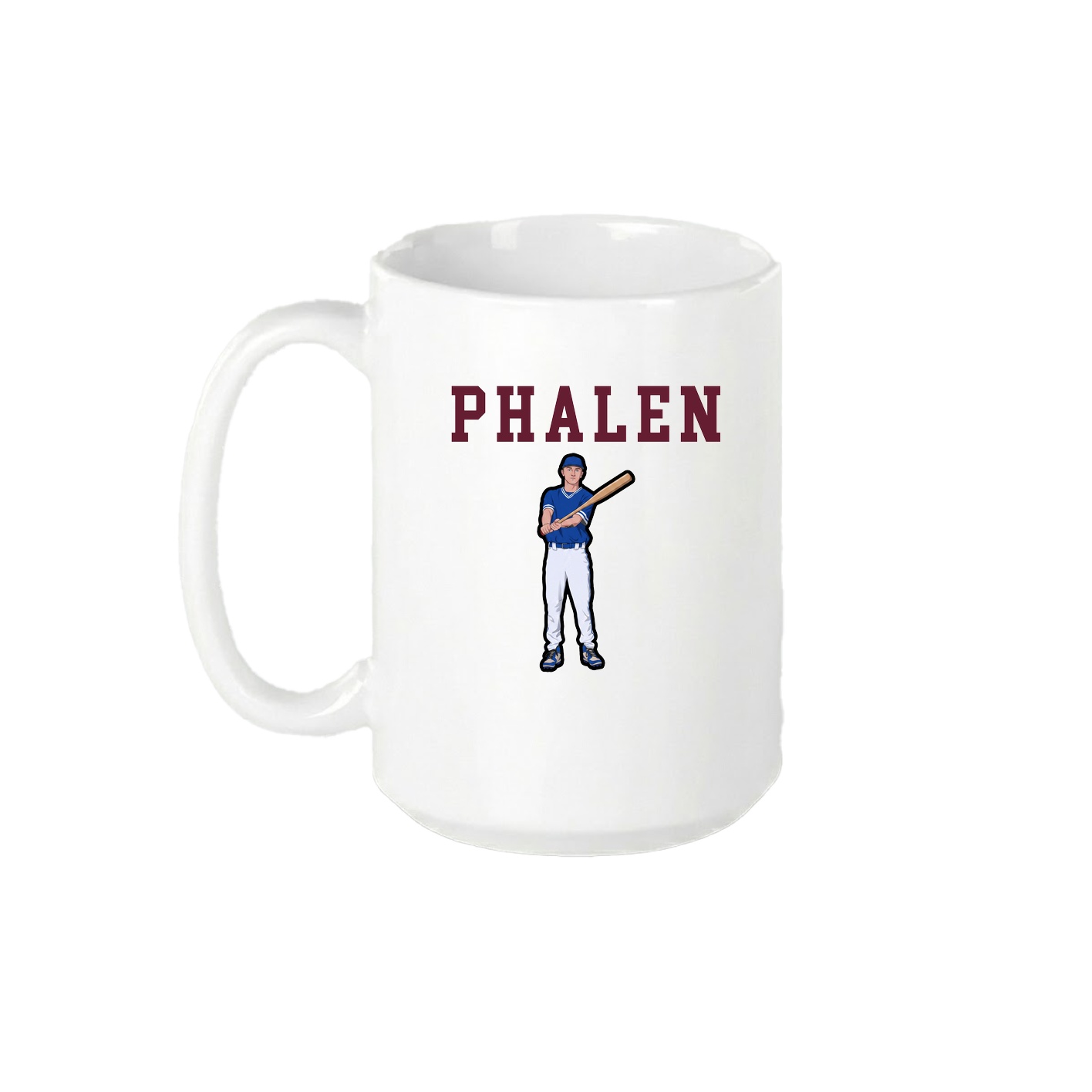 15oz Coffee Mug — Shirsey in White