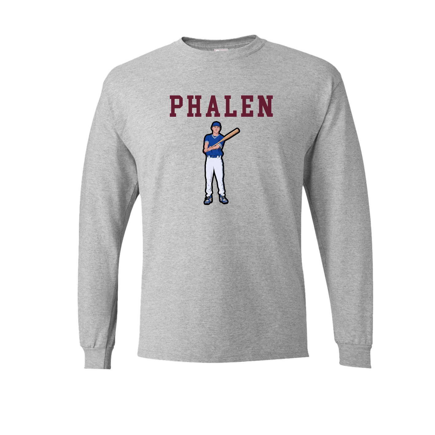 Long Sleeve Tee — Shirsey in Grey