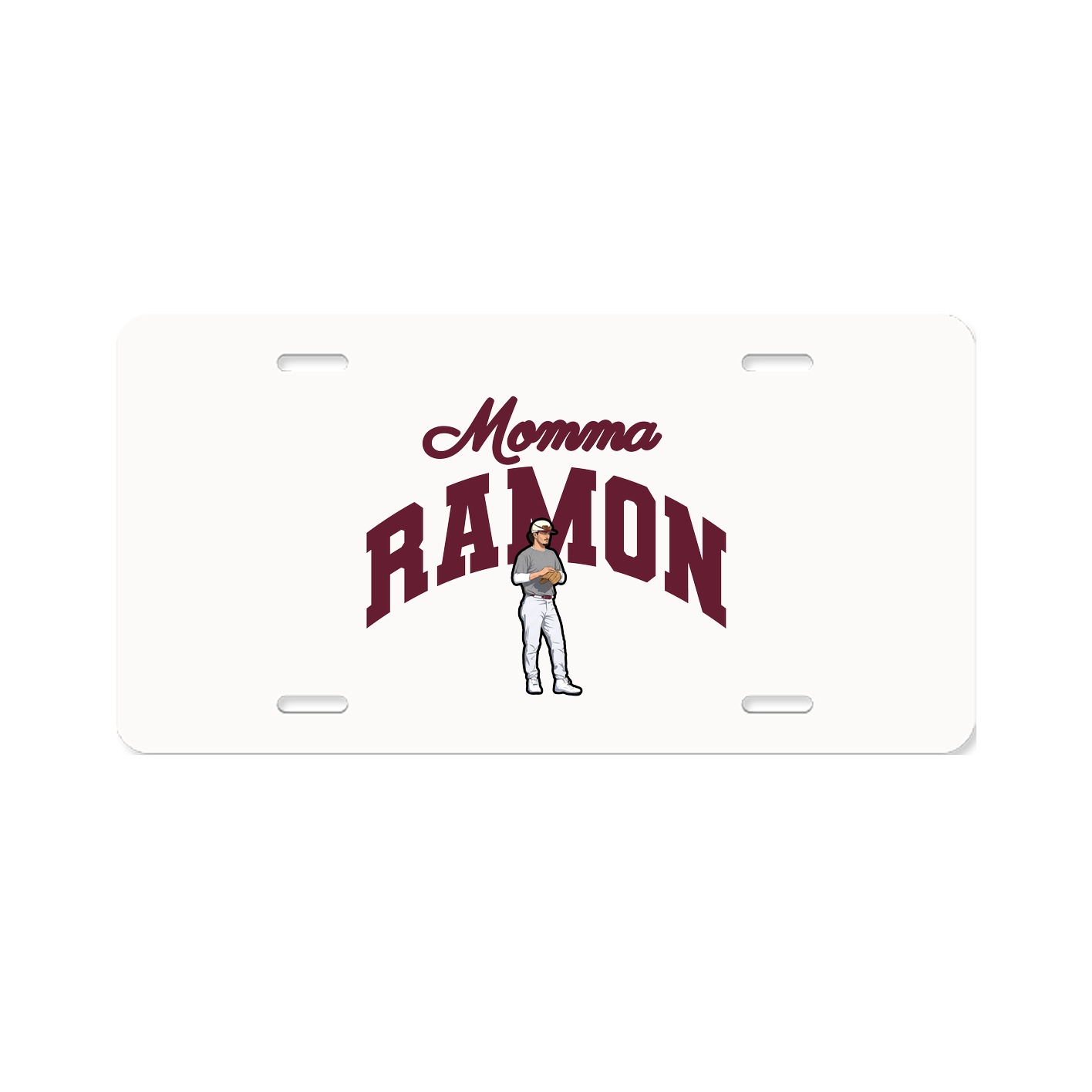 License Plate — Mothers Day Arch in Classic