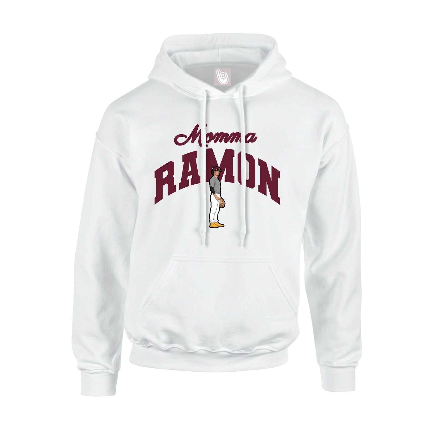 Hoodie — Mothers Day Arch in White