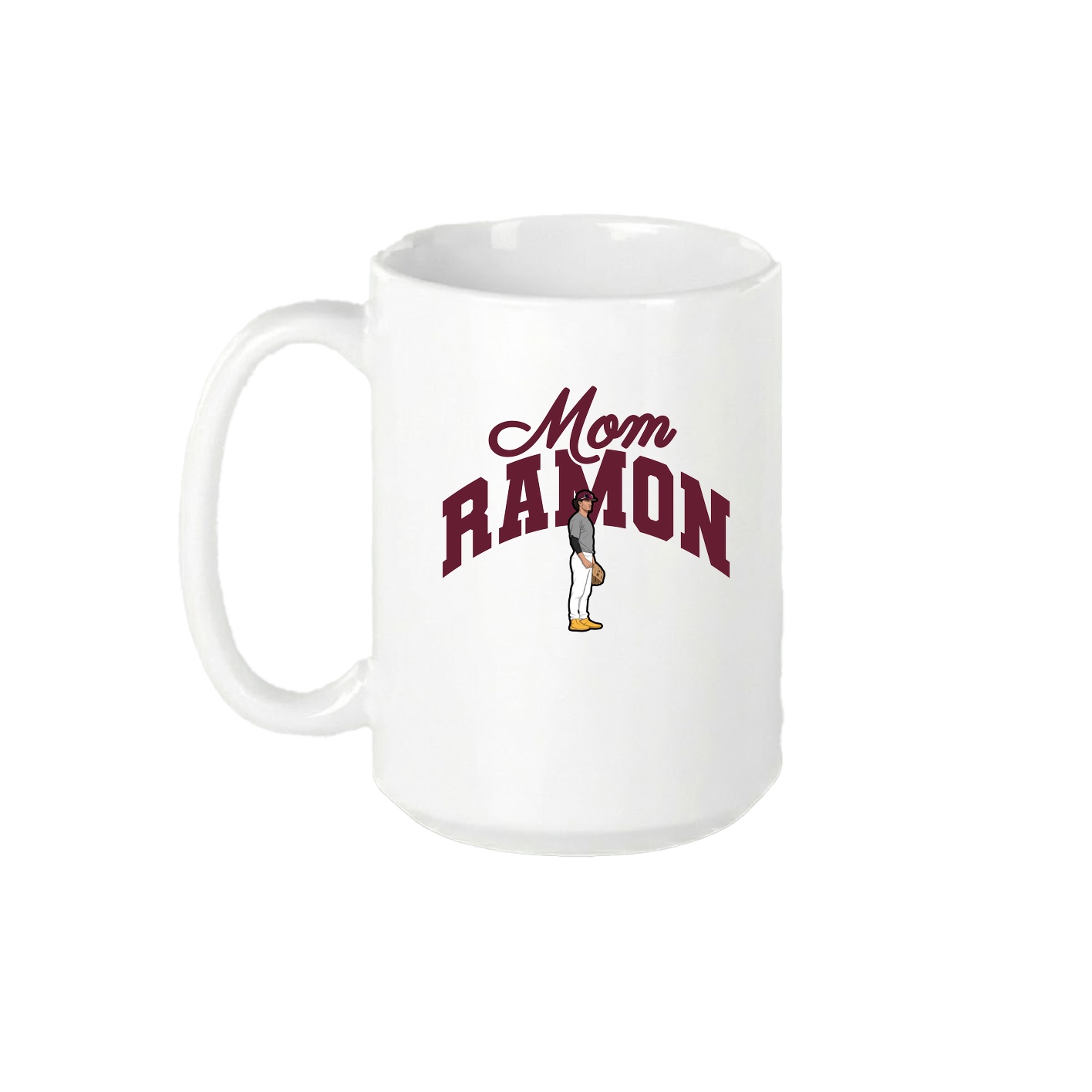 15oz Coffee Mug — Mothers Day Arch in White