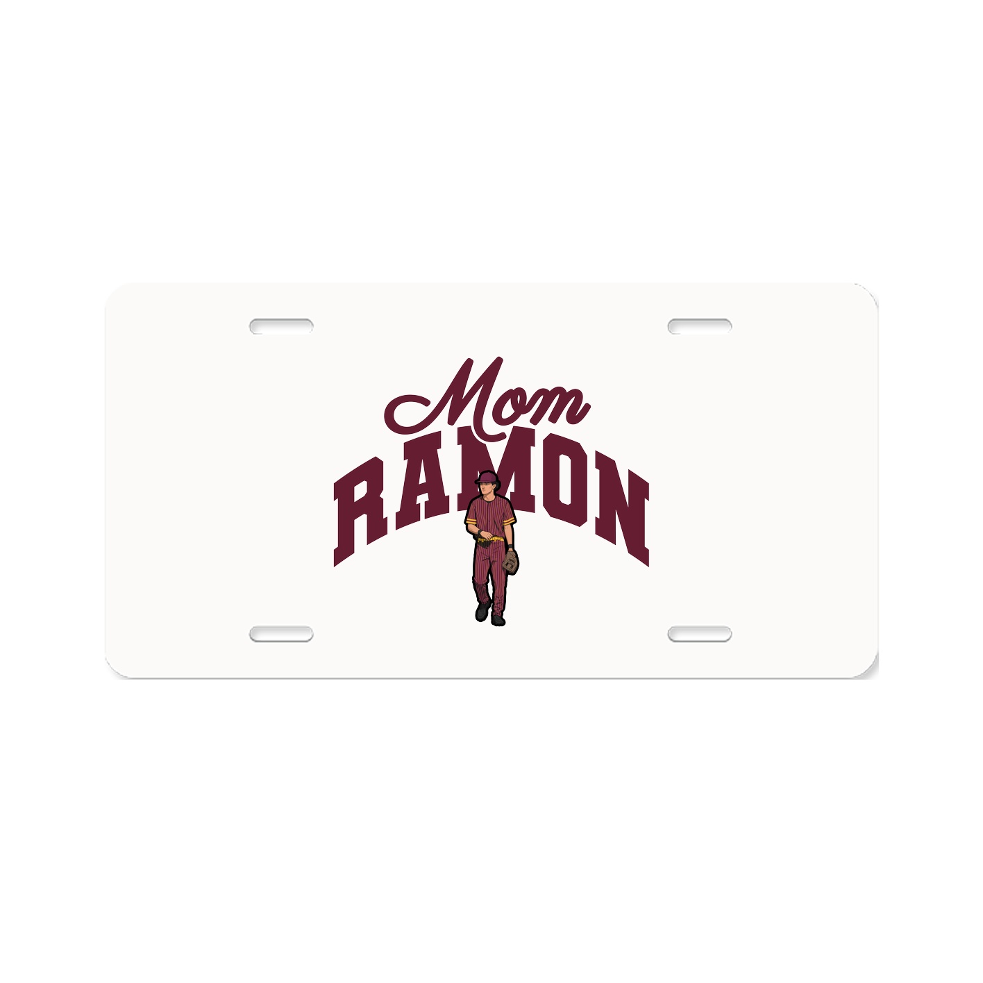 License Plate — Mothers Day Arch in Classic