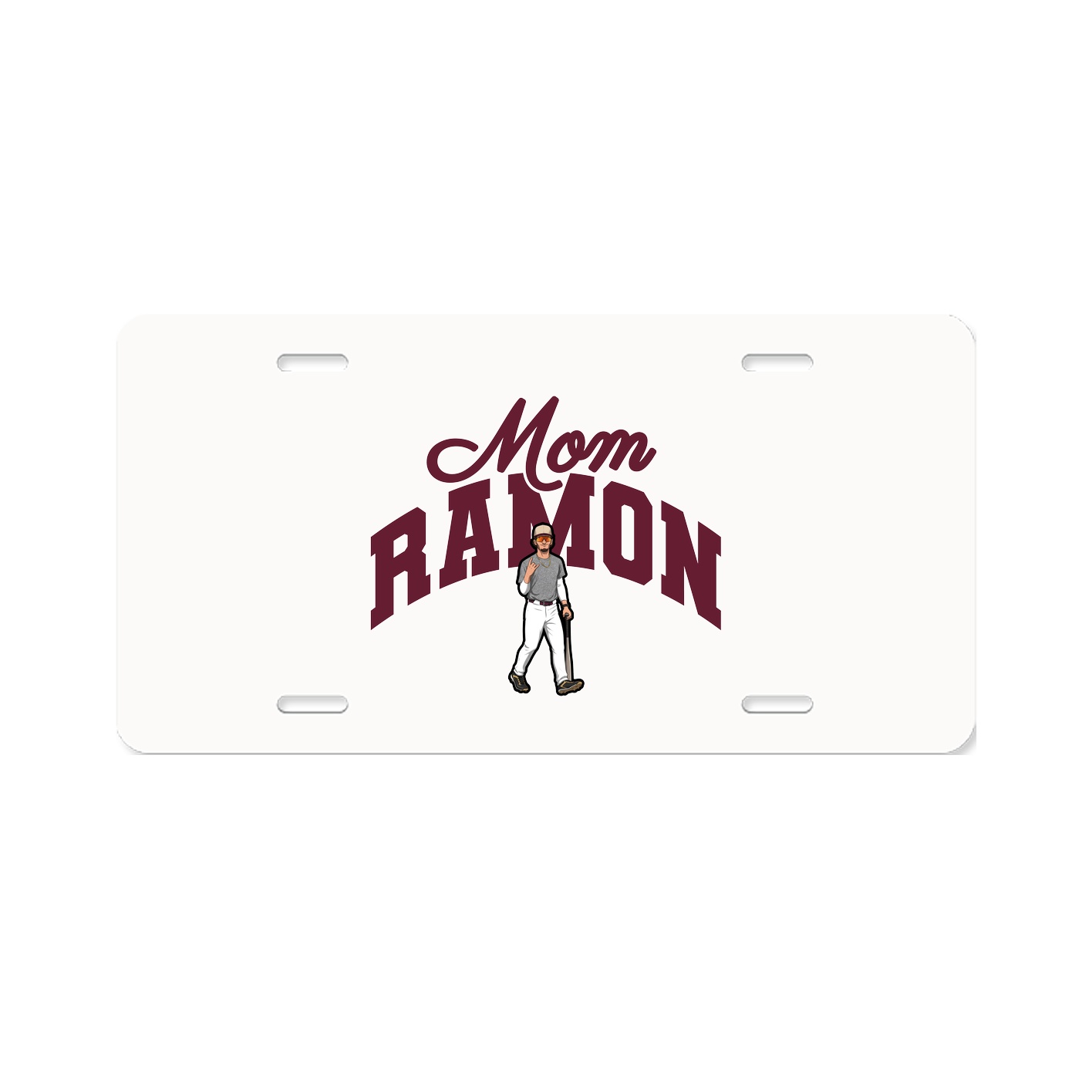License Plate — Mothers Day Arch in Classic