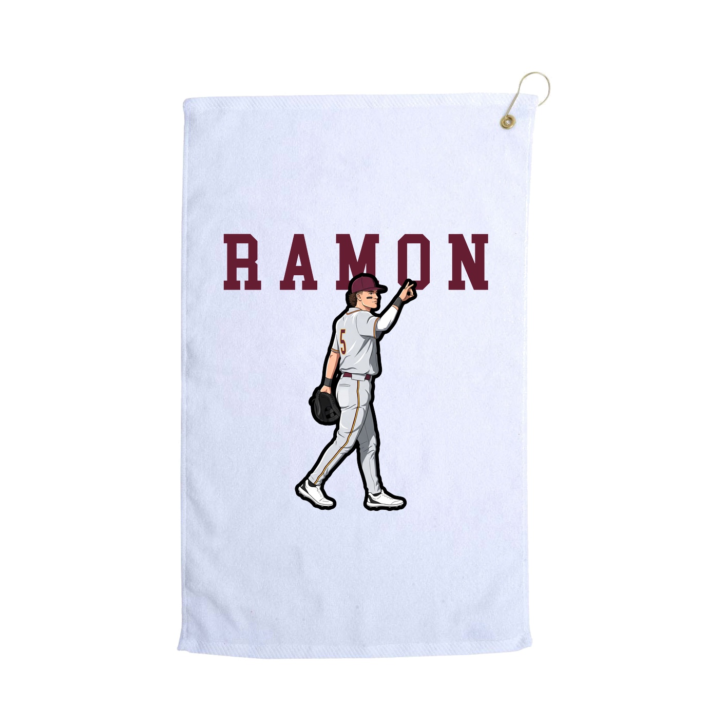 Golf Towel — Shirsey in White
