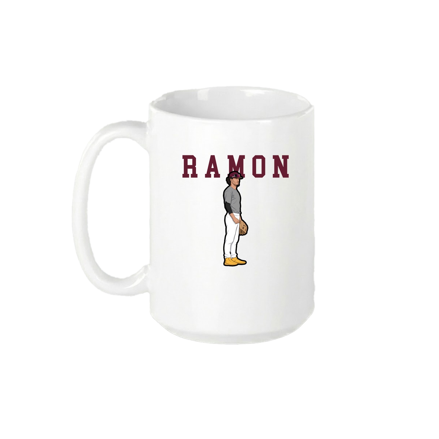 15oz Coffee Mug — Shirsey in White
